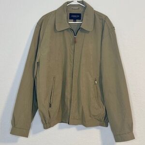 London Fog Zip-Front Lightweight Golf Jacket, Size L